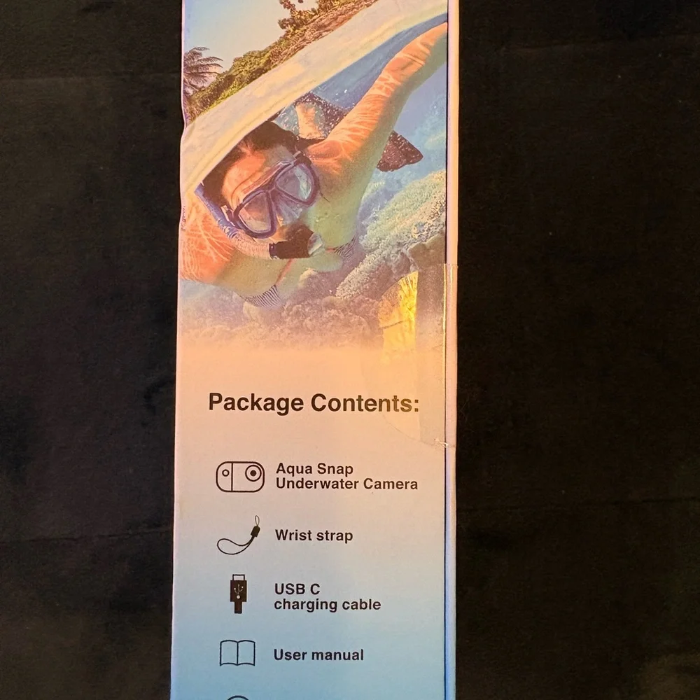 Vivitar Aqua Snap Underwater Digital Camera with HD Video Recording NWT